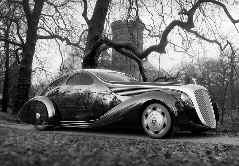 Five concept cars in classic style Five concept cars in classic style