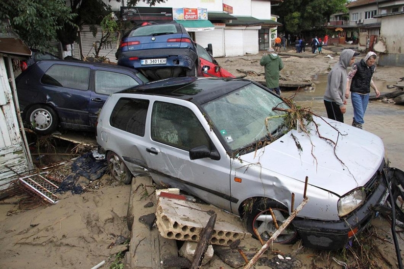Flooding in Bulgaria