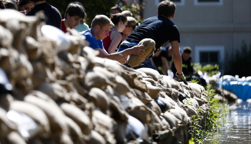 Flooding in Central Europe
