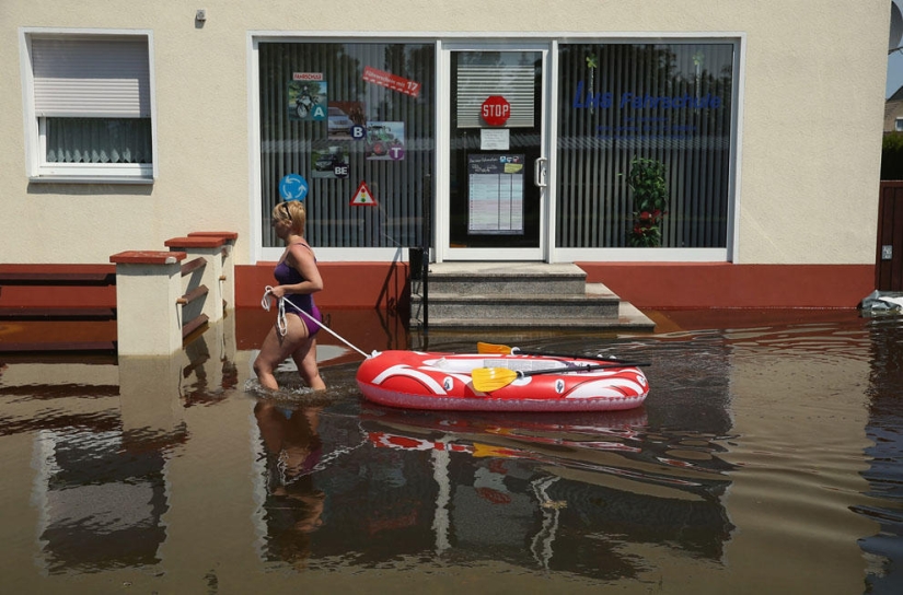 Flooding in Central Europe