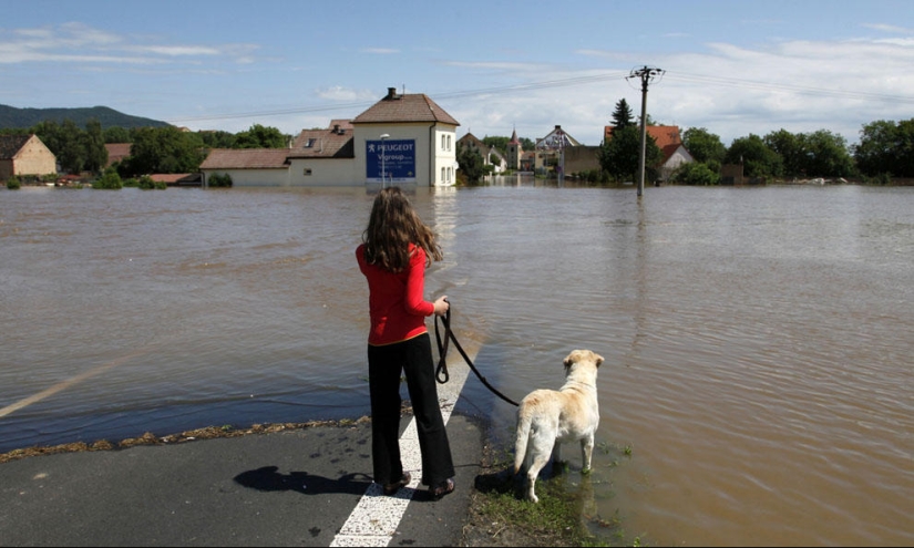Flooding in Central Europe