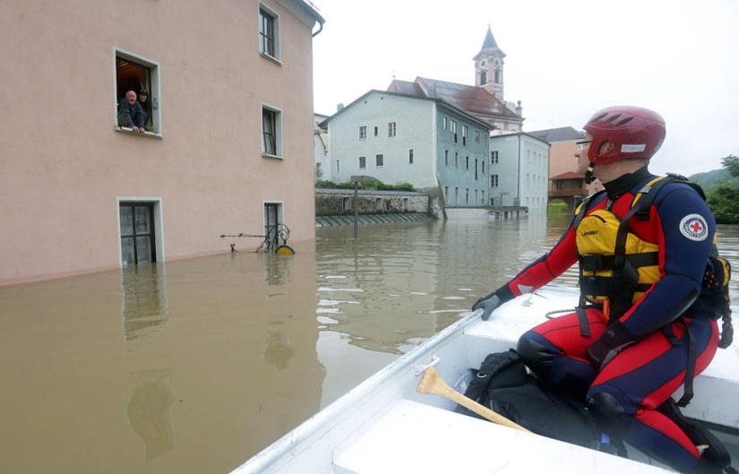 Flooding in Central Europe