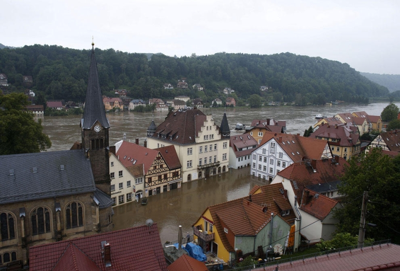 Flooding in Central Europe