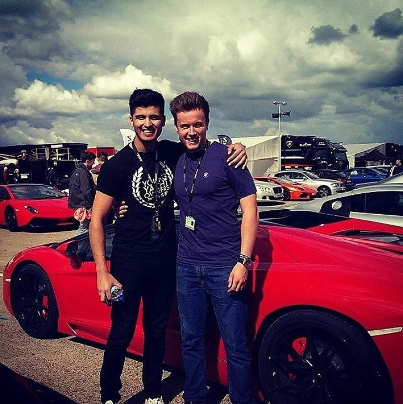 Flota de superdeportivos de 19 años