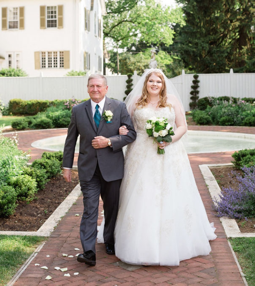 Flower girls: the grandmothers of the bride and groom worked well together during the wedding