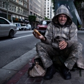 Foto a cambio de un bagel