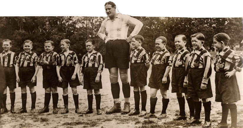 Foto retro: De la vida de los liliputienses