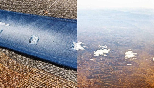 Fotografía aérea y ropa de moda van de la mano