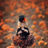 Fotografías creativas de niños en imágenes fabulosas.