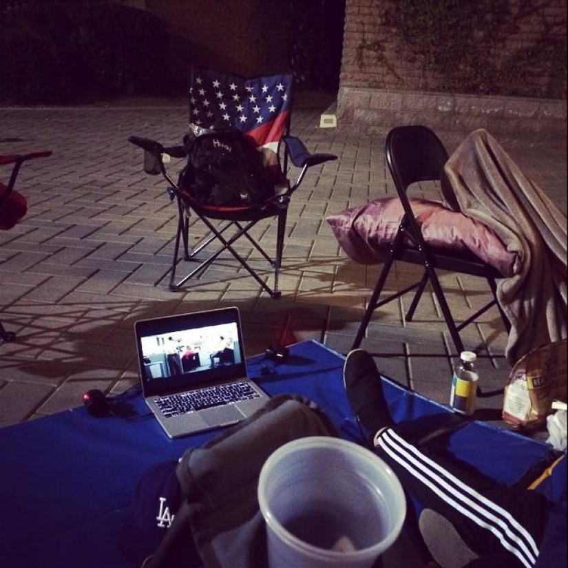 Fotos de colas para iPhone 6 en todo el mundo