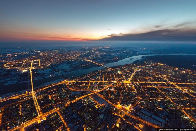 Fotos de invierno de Novosibirsk