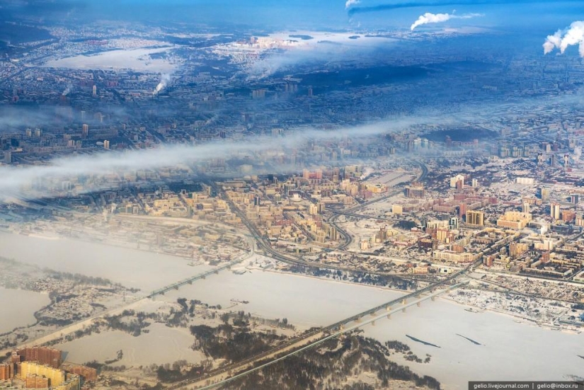 Fotos de invierno de Novosibirsk