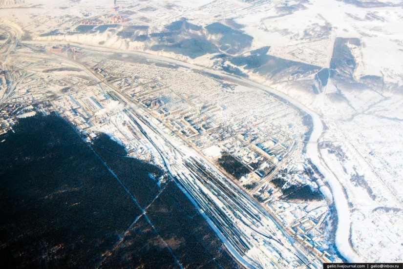 Fotos de invierno de Novosibirsk