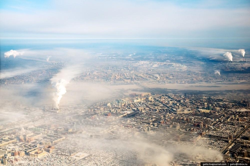Fotos de invierno de Novosibirsk