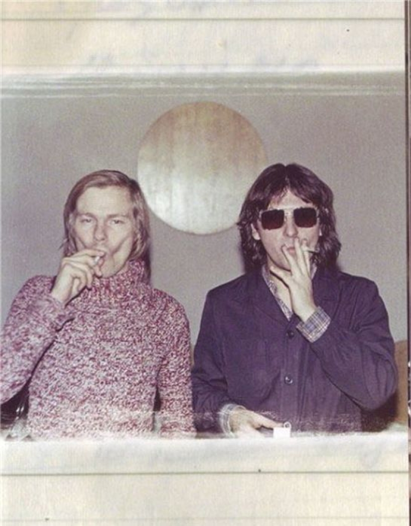 Fotos de los archivos personales de las estrellas de rock rusas.