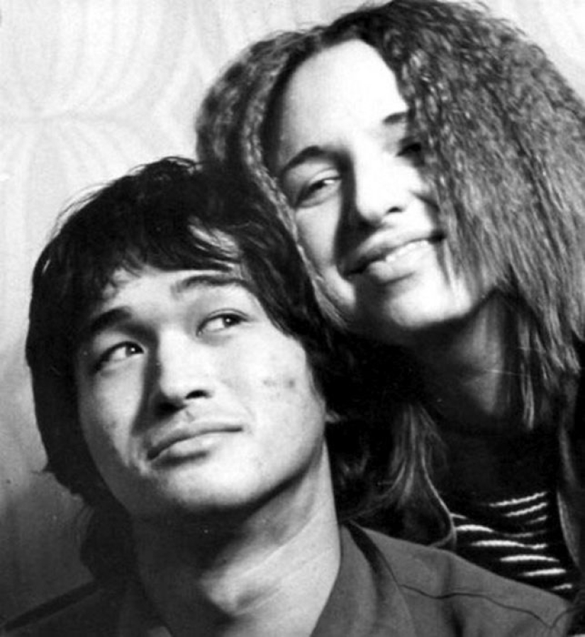 Fotos de los archivos personales de las estrellas de rock rusas.