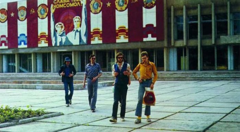 Fotos de los archivos personales de las estrellas de rock rusas.