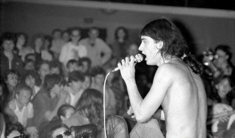 Fotos de los archivos personales de las estrellas de rock rusas.