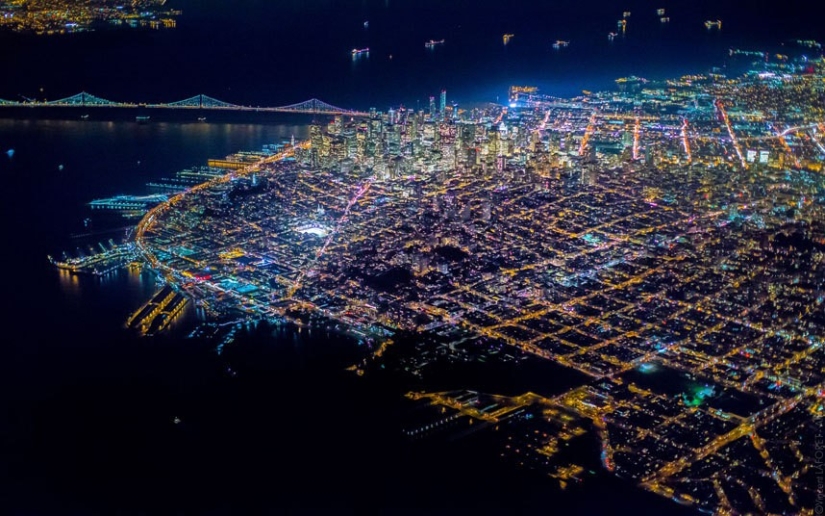 Fotos de San Francisco de noche que te quitan el aliento