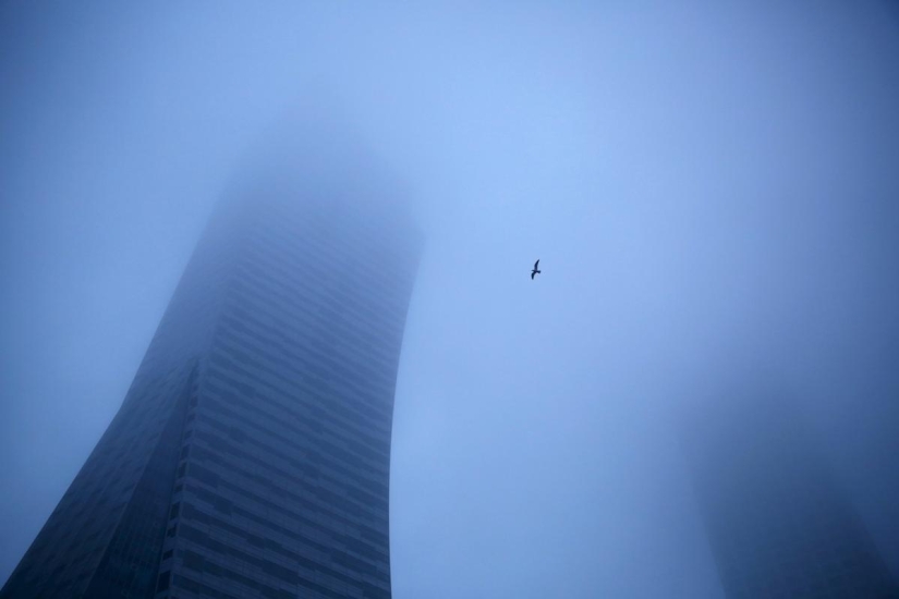 Fotos vertiginosas y fascinantes: ciudades en las nubes