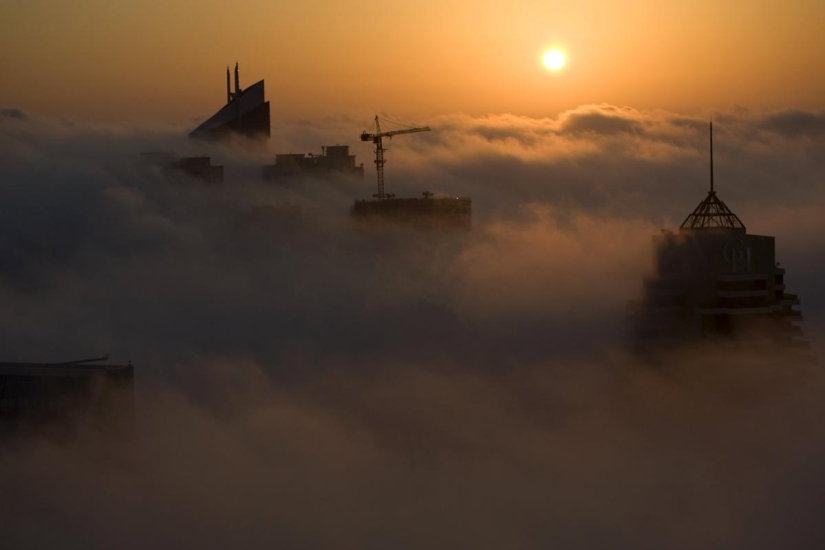 Fotos vertiginosas y fascinantes: ciudades en las nubes