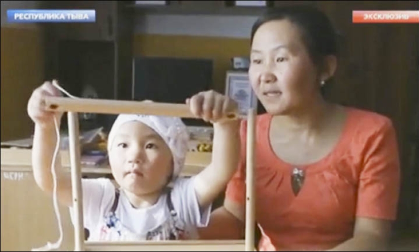 Four-year-old Tuvinka walked for six hours through the taiga in -34 to call for help