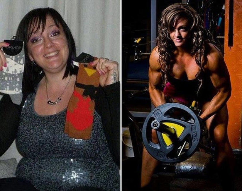 From 115kg Eating Mom to Bodybuilding Champion