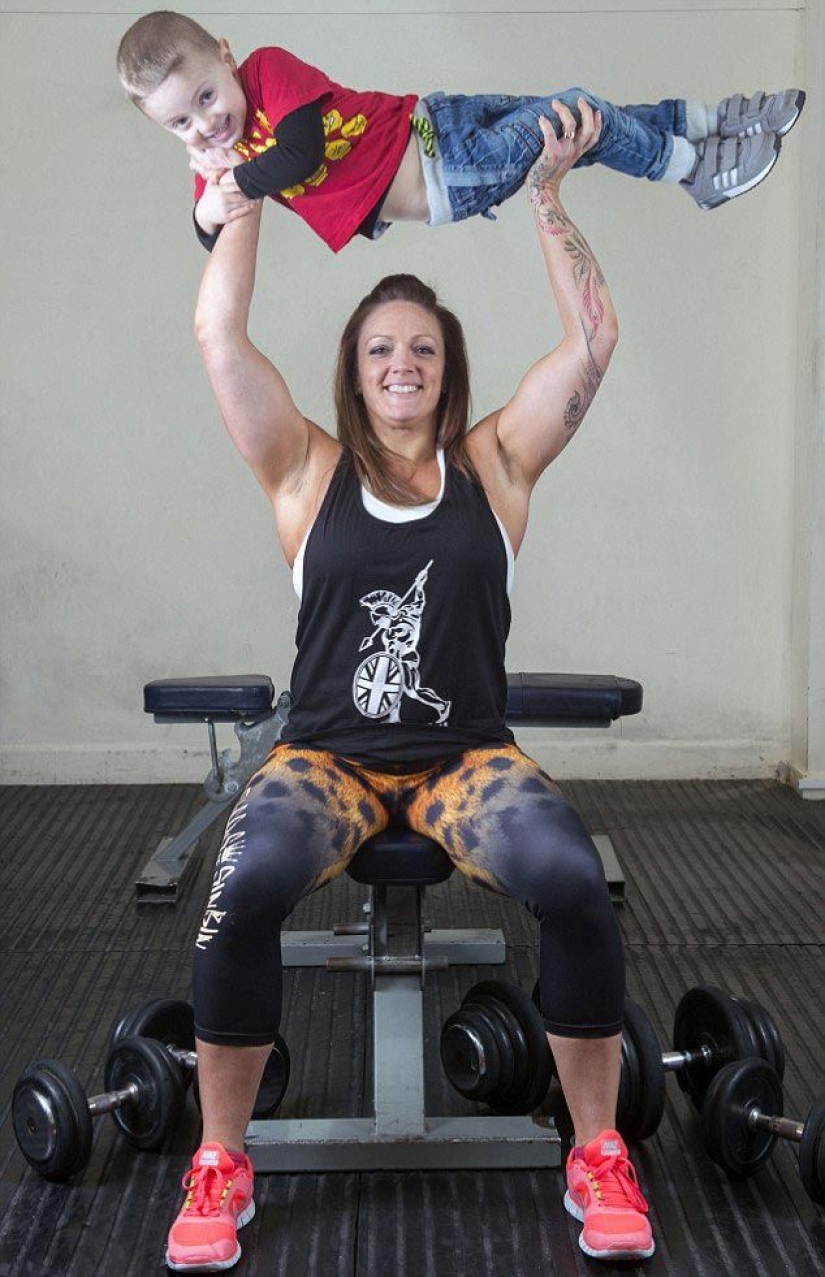 From 115kg Eating Mom to Bodybuilding Champion