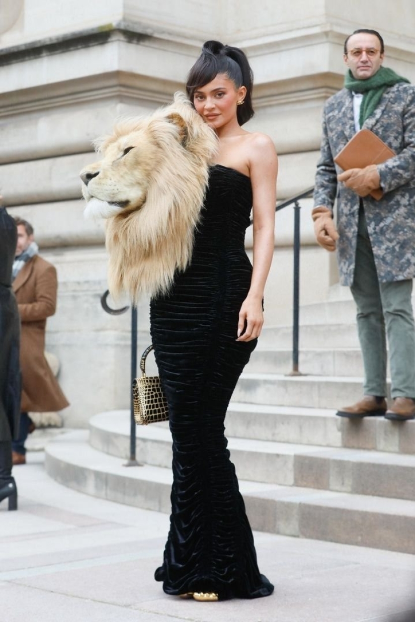 From restrained classics to outright trash: images of stars at Paris Fashion Week