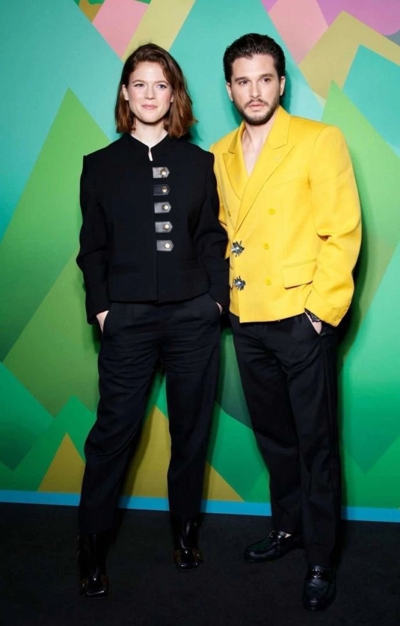 From restrained classics to outright trash: images of stars at Paris Fashion Week