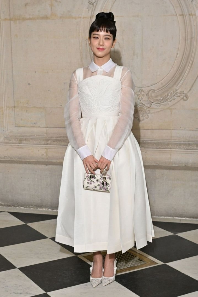 From restrained classics to outright trash: images of stars at Paris Fashion Week