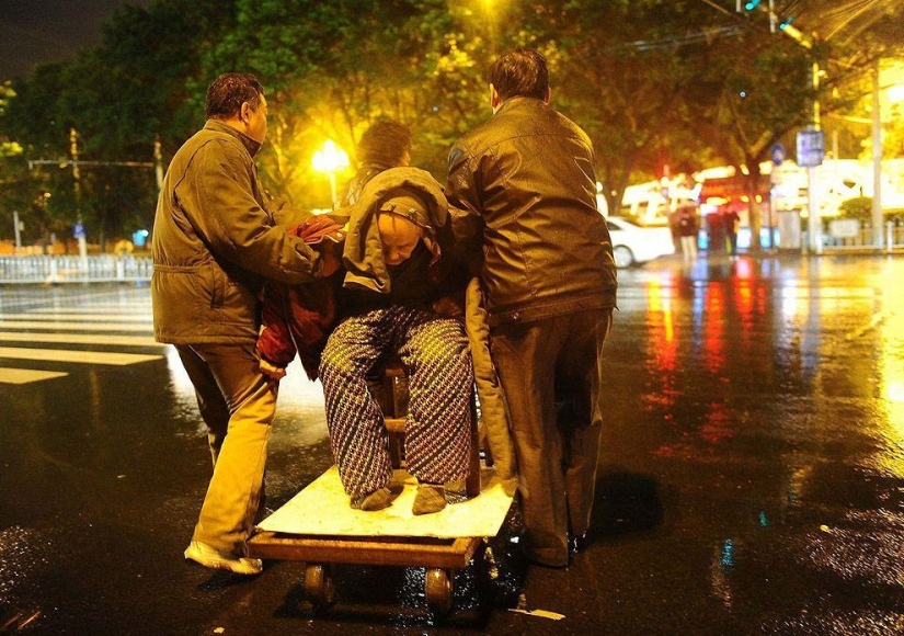 Fuego infernal en un rascacielos chino Fuego infernal en un rascacielos chino