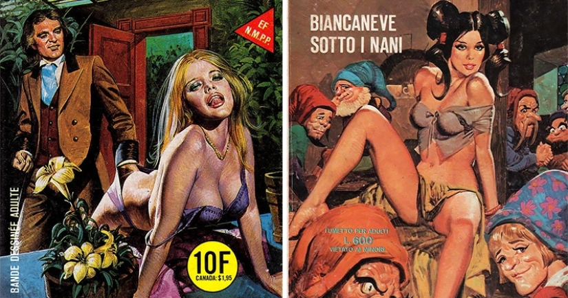 Fumetti – Italian erotic comics with elements of mystery and... trash