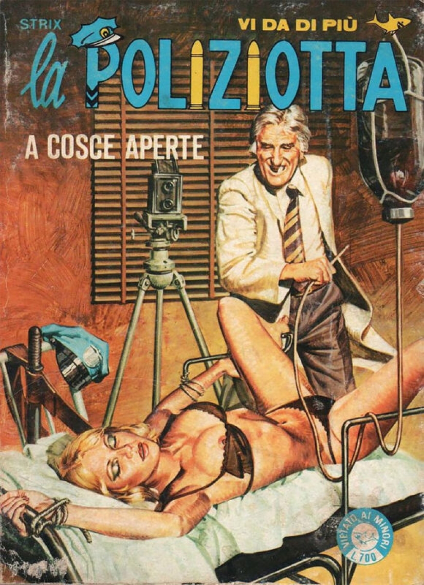 Fumetti – Italian erotic comics with elements of mystery and... trash
