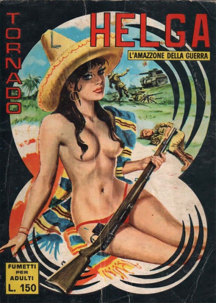 Fumetti – Italian erotic comics with elements of mystery and... trash