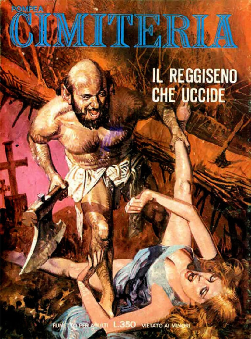 Fumetti – Italian erotic comics with elements of mystery and... trash