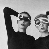 Gafas inusuales del pasado.