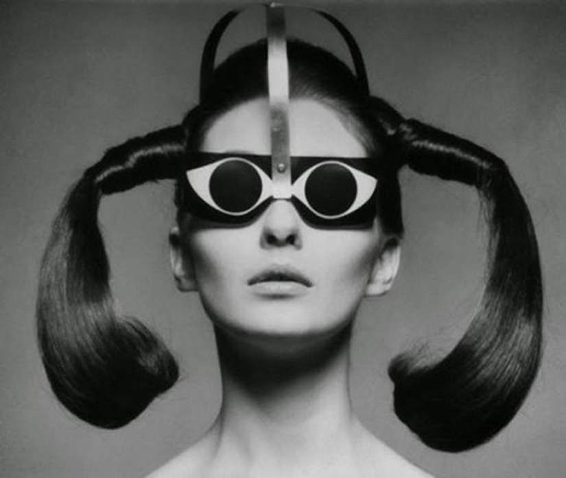 Gafas inusuales del pasado.