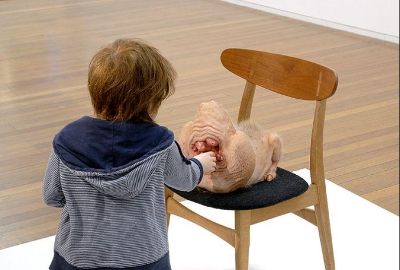 Gentiles monstruos de Patricia Piccinini
