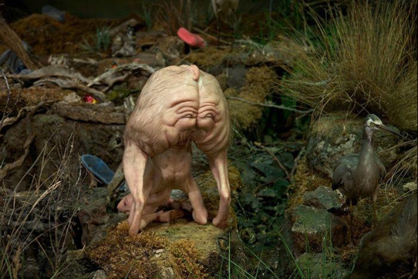 Gentiles monstruos de Patricia Piccinini