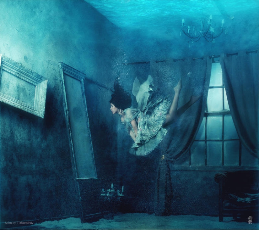 Gentle photo project by Nikolai Tikhomirov Zero gravity