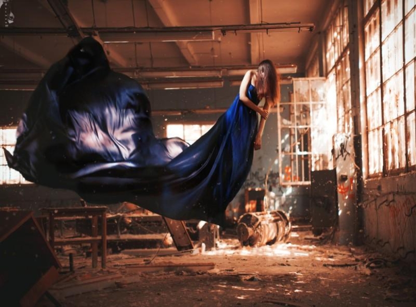 Gentle photo project by Nikolai Tikhomirov Zero gravity