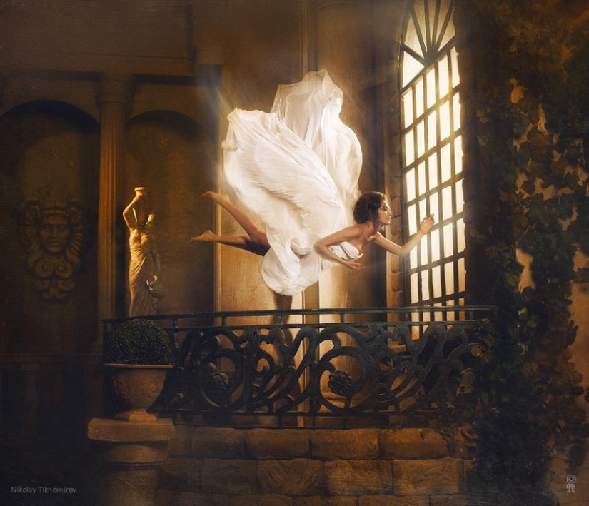 Gentle photo project by Nikolai Tikhomirov Zero gravity