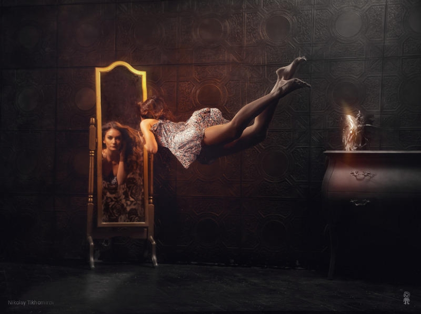 Gentle photo project by Nikolai Tikhomirov Zero gravity