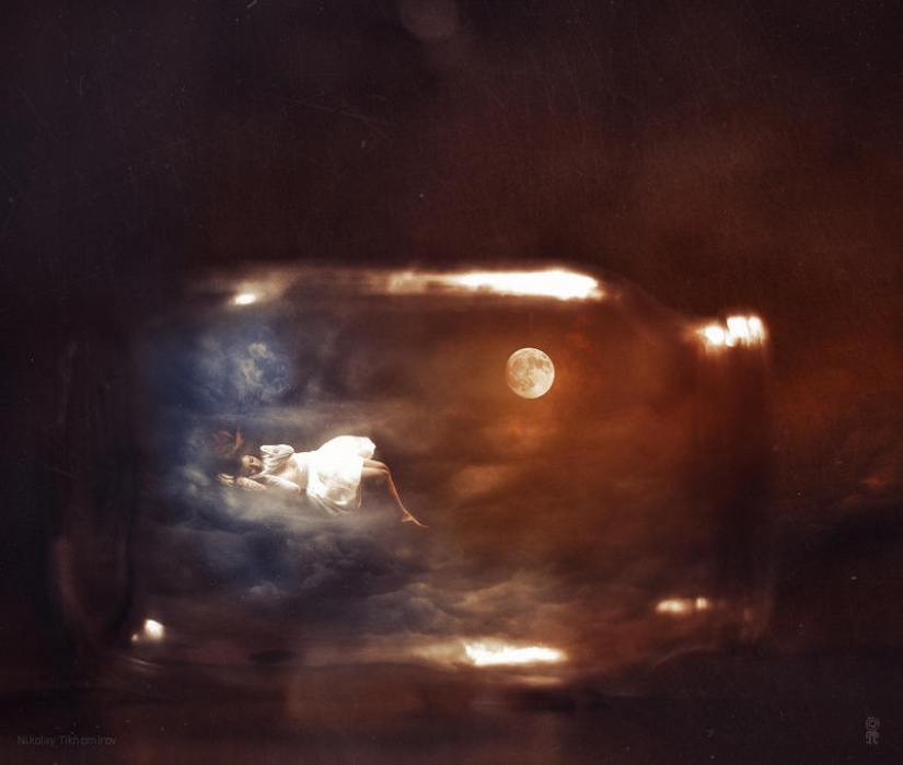 Gentle photo project by Nikolai Tikhomirov Zero gravity