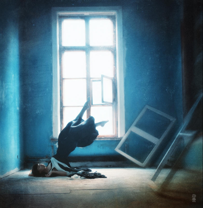 Gentle photo project by Nikolai Tikhomirov Zero gravity