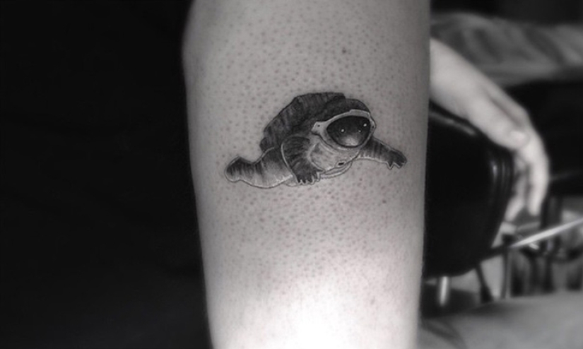 Geometric tattoos by Dr. Wu