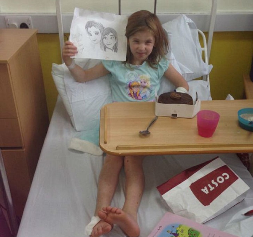 &quot;Girl of Steel&quot;: 7-year-old schoolgirl does not feel hunger, pain and fatigue