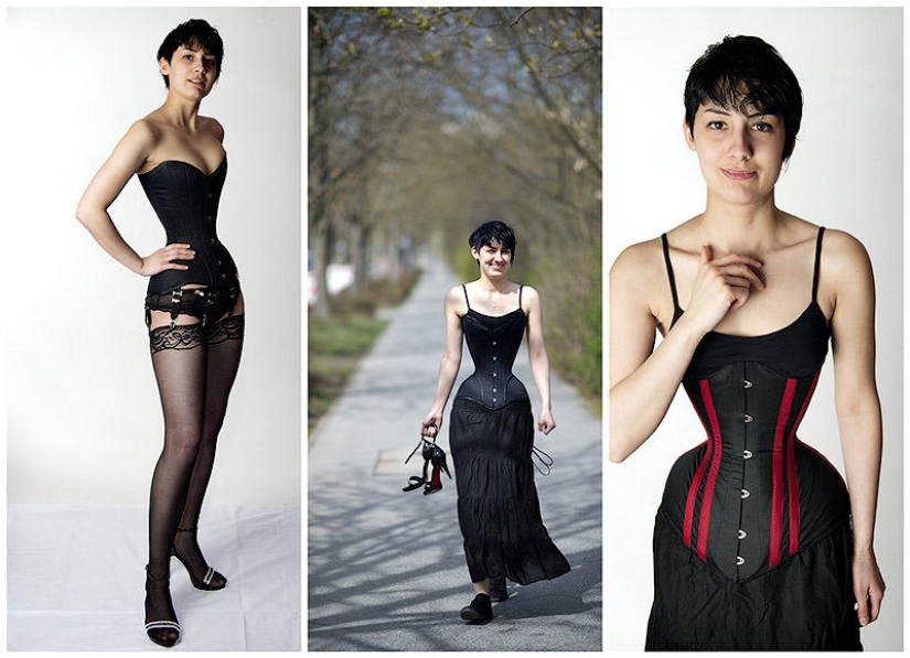 Girl with a wasp waist Girl with a wasp waist