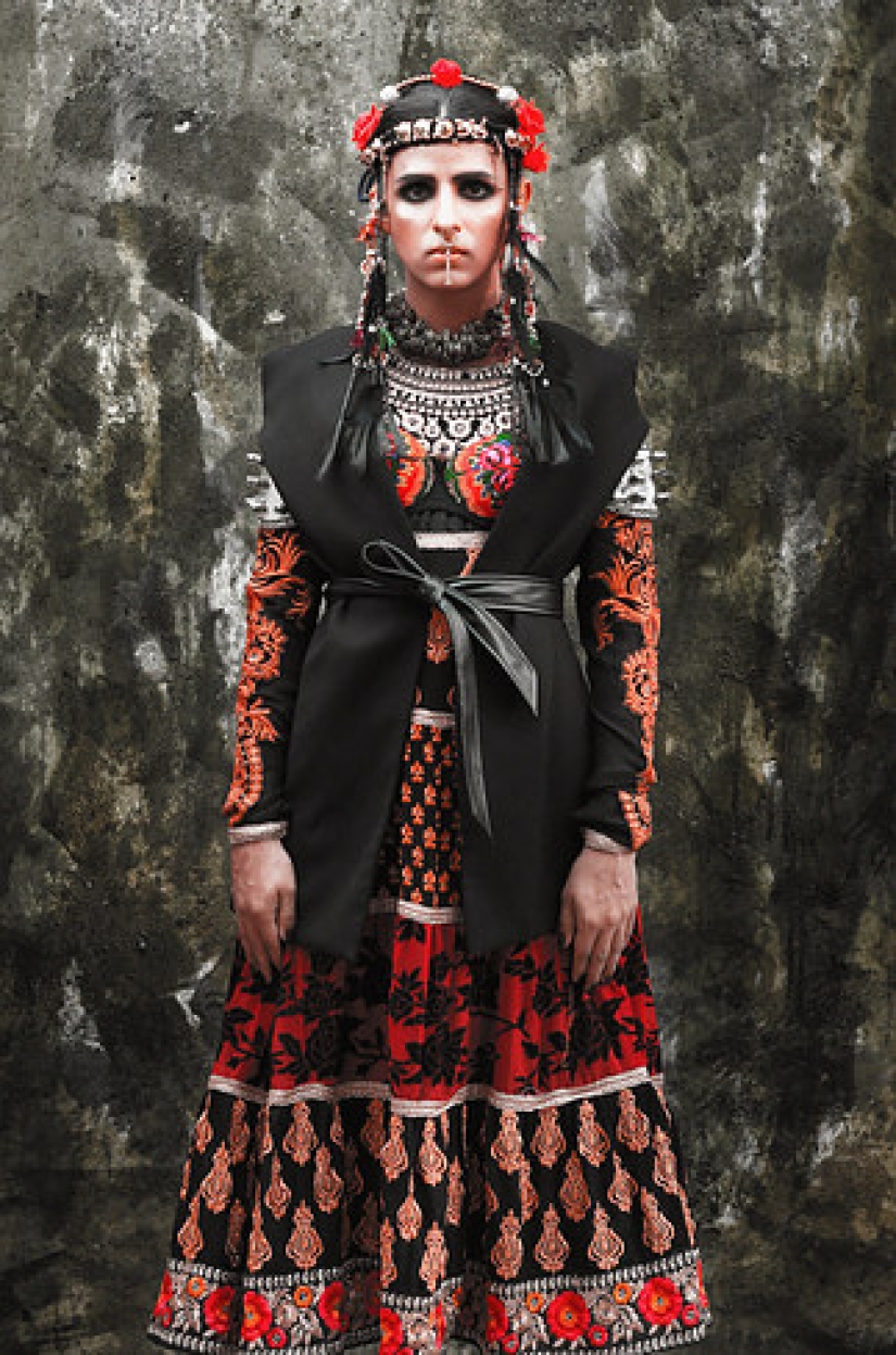 Glamorous photo shoot of the first trans model in Pakistan Glamorous photo shoot of the first trans model in Pakistan